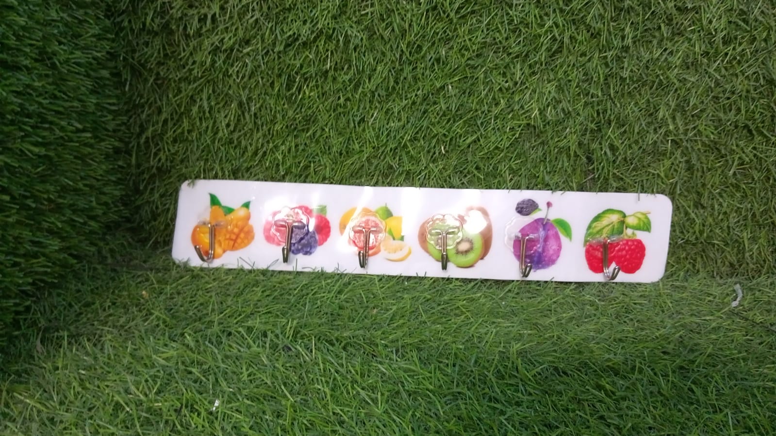 Strong and transparent adhesive hook for organization. Strong and transparent adhesive hook for organization.